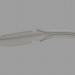 3d feather knife model buy - render