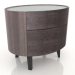 3d model Bedside table Stuart (burnt oak) - preview