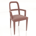 3d model Upholstered chair (ST722) - preview