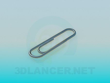 3d model Paper clip - preview