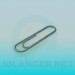 3d model Paper clip - preview