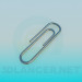 3d model Paper clip - preview