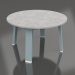 Modelo 3d Mesa lateral redonda (azul cinza, DEKTON) - preview