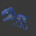 3d model Dinosaurio - vista previa