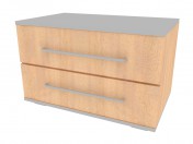 Schrank mit 2 Schubladen NM226_20-25