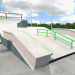 3D modeli skatepark - önizleme