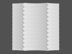 Pannello 3D Ruffle