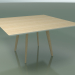 Modelo 3d Mesa quadrada 3503 (H 74 - 140x140 cm, M02, carvalho branqueado, opção 2) - preview