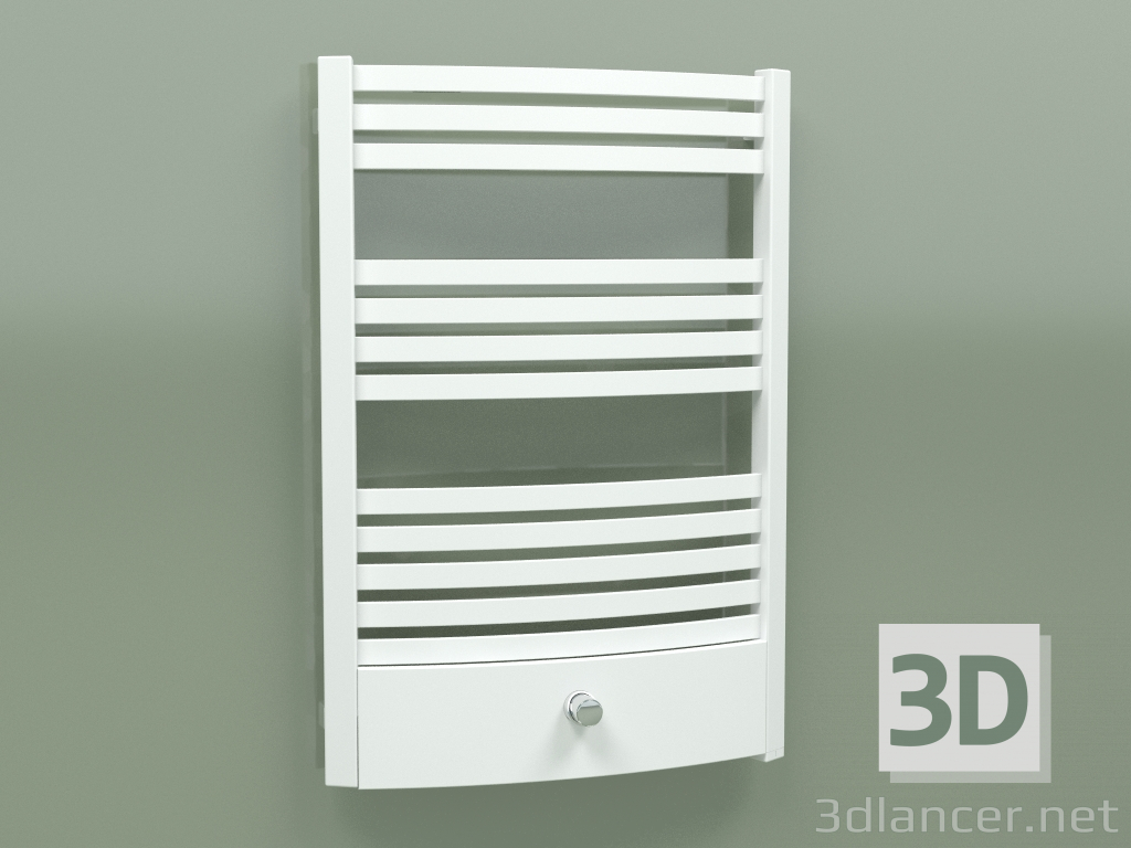 3d model Barra de toalla con calefacción Dexter Pro One (WGDPN086060-Z8, 860х600 mm) - vista previa