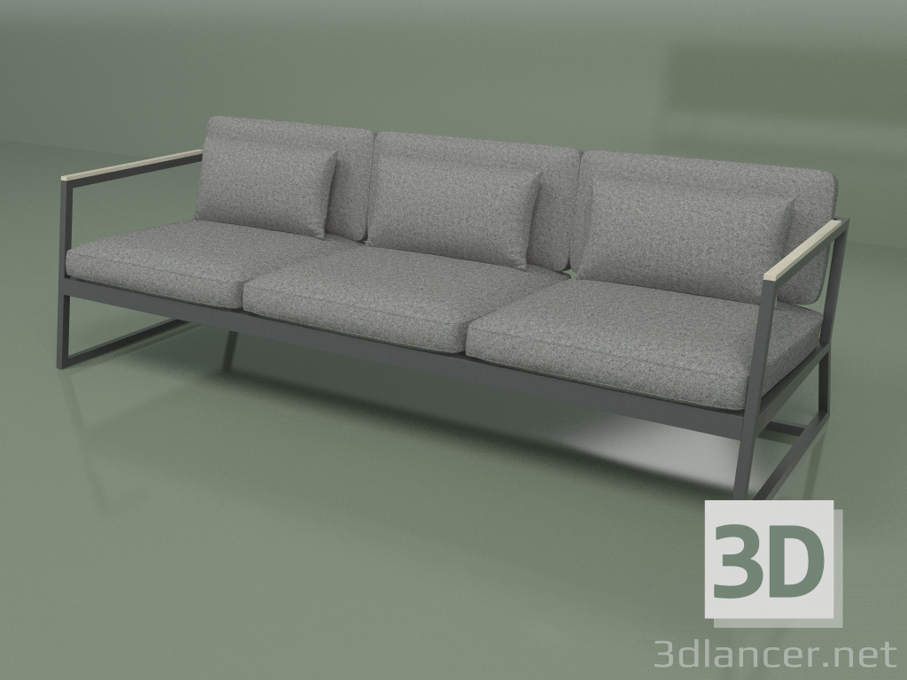 3d model Sofá 3 - vista previa