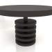 3d model Dining table DT 03 (D=1194x767, wood brown dark) - preview