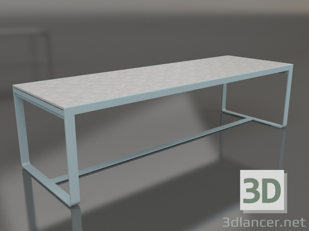 modèle 3D Table à manger 270 (DEKTON Kreta, Bleu gris) - preview