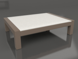 Table basse (Bronze, DEKTON Sirocco)