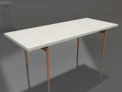 Mesa de comedor (Gris cemento, DEKTON Sirocco)