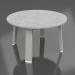 Modelo 3d Mesa lateral redonda (cinza cimento, DEKTON) - preview