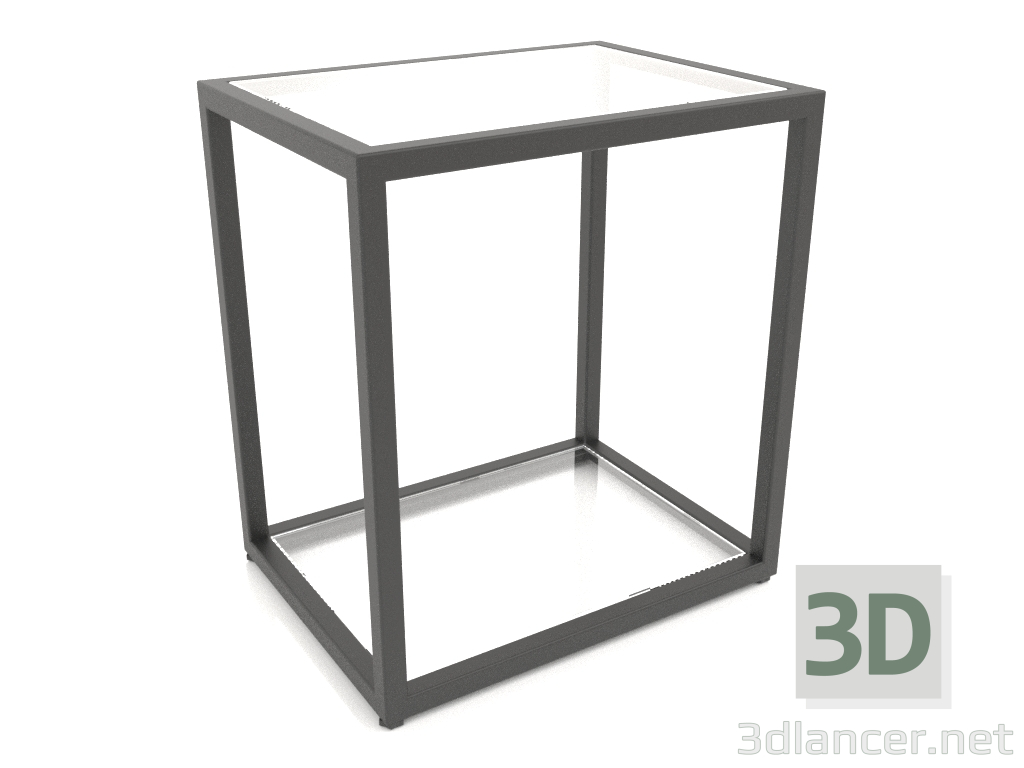 3D Modell Zweistufige Sitzbank (GLAS, 40x30x44) - Vorschau