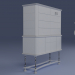 3d Cabinet model buy - render