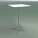 modèle 3D Table carrée 5559 (H 103,5 - 69x69 cm, Blanc, LU1) - preview