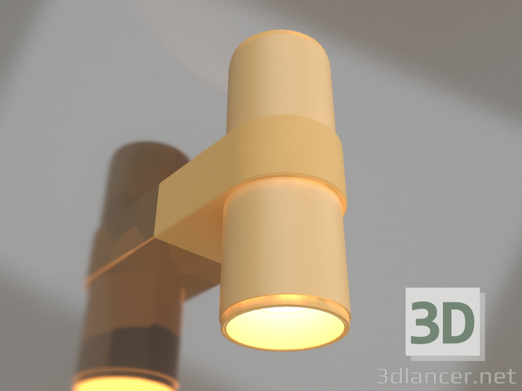 3d model Lamp SP-SPICY-WALL-TWIN-S180x72-2x6W Warm3000 (GD, 40 deg) - preview