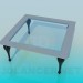 3d model Square coffee table - preview