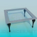 3d model Square coffee table - preview