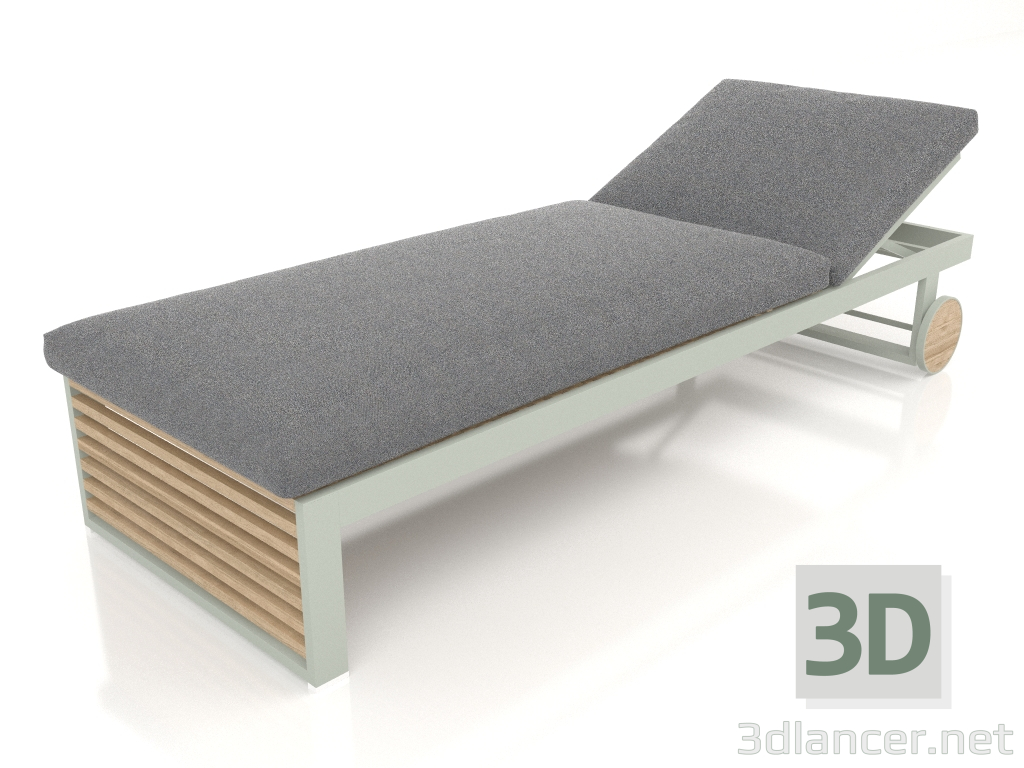 3d model Deckchair (Cement gray) - preview