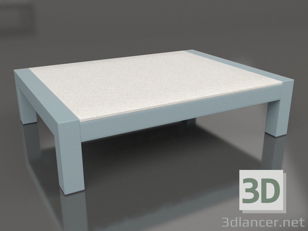 3d model Coffee table (Blue gray, DEKTON Sirocco) - preview