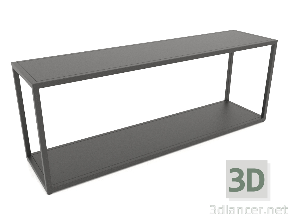 3d model Banco-banco de dos niveles (METAL, 120x30x44) - vista previa