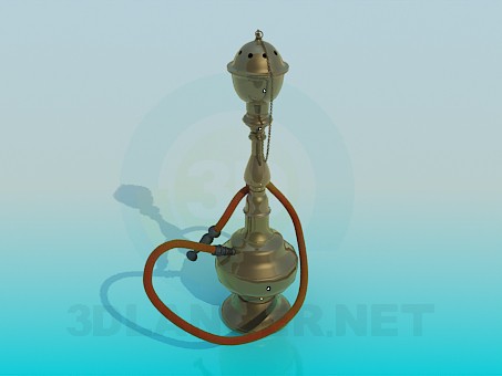 3d model cachimba - vista previa