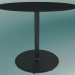 Modelo 3d Mesa BON (9380-51 (⌀ 60cm), A 51cm, HPL preto, ferro fundido preto) - preview