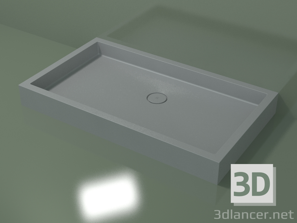 3d model Shower tray Alto (30UA0122, Silver Gray C35, 140x80 cm) - preview