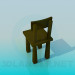 3d model Cozy chair - preview