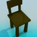 3d model Cozy chair - preview