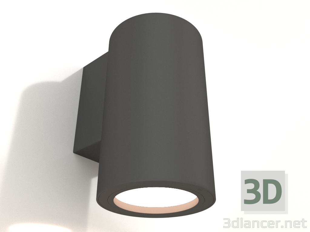 3d model Wall street lamp (6483) - preview