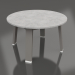 Modelo 3d Mesa lateral redonda (cinza quartzo, DEKTON) - preview