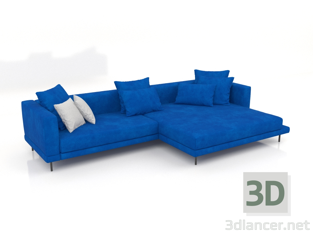 3d model Carol sofa 3360 x 1800 (Brunei 35) - preview