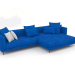 3d model Carol sofa 3360 x 1800 (Brunei 35) - preview