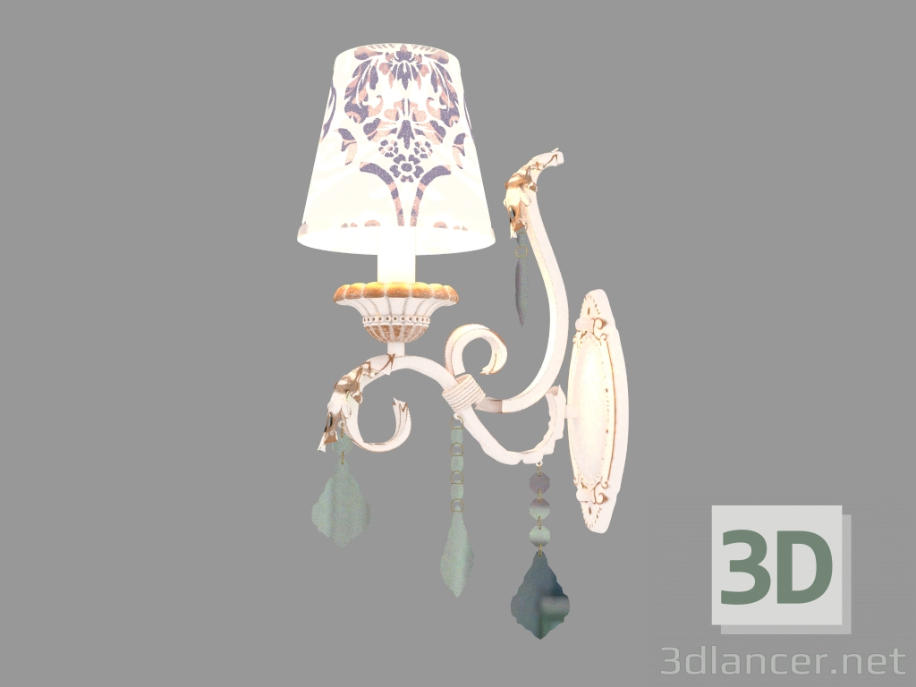 Modelo 3d Arandela VELVET (ARM219-01-G) - preview