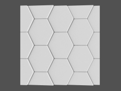 3D-Panel Biene