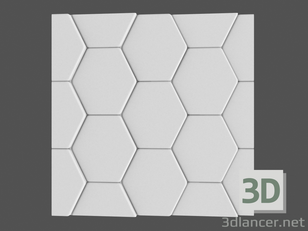 Modelo 3d Abelha do painel 3D - preview