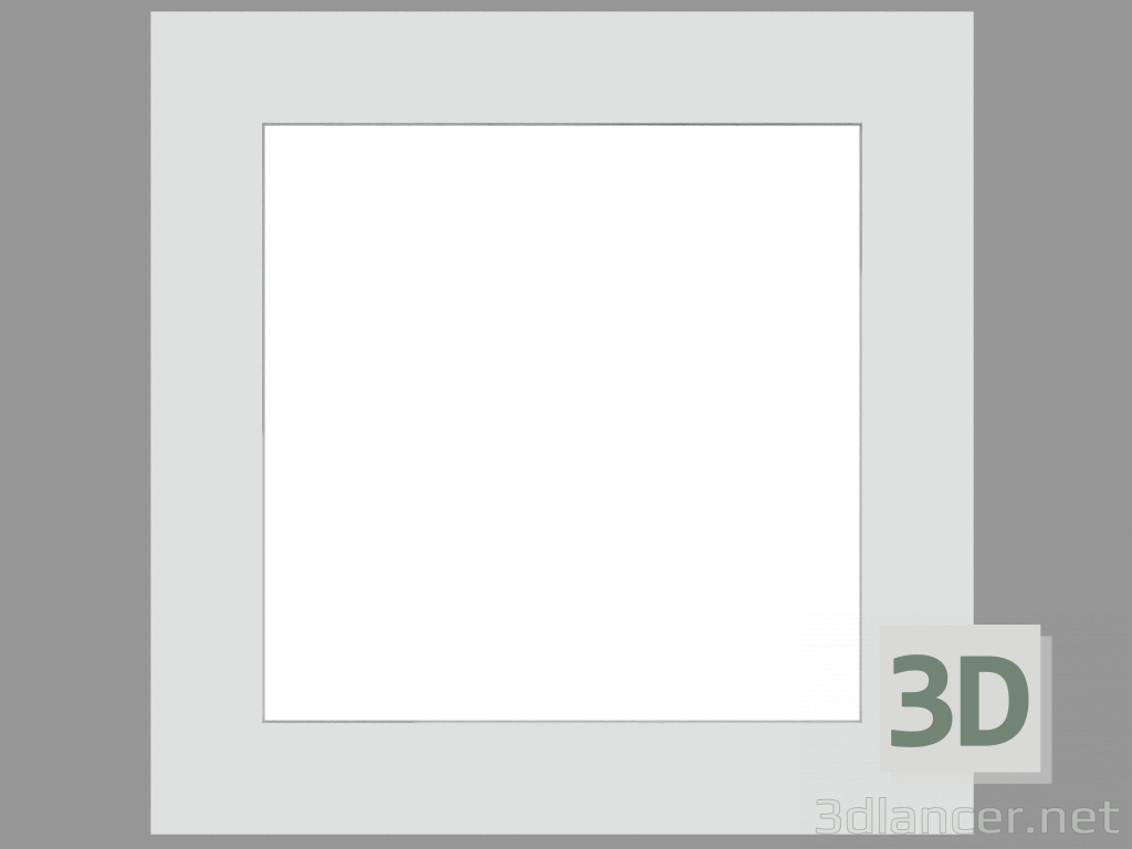 3d модель Світильник стельовий MEGAZIP DOWNLIGHT SQUARE (S5593) – превью