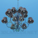 3d model Chandelier with ceiling paintings in 2 levels - preview