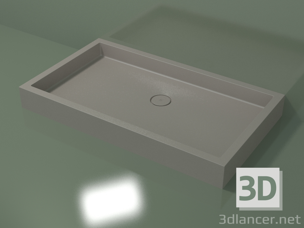 3d model Shower tray Alto (30UA0122, Clay C37, 140x80 cm) - preview