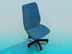 Office chair on wheels