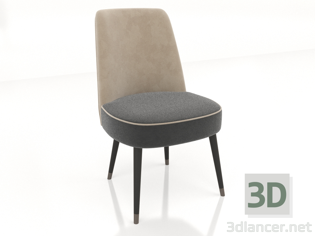 modello 3D Sedia (ST727) - anteprima