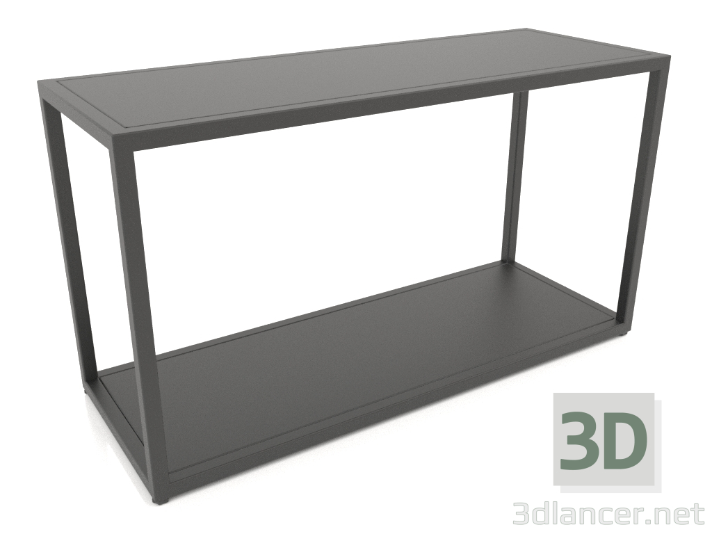 3D Modell Zweistufige Sitzbank (METALL, 80x30x44) - Vorschau