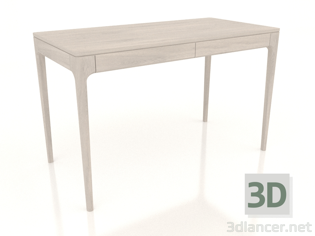 modèle 3D Table de travail FARGO 1200x600x750 mm (chêne blanchi) - preview