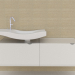 3d Washbasin with fixtures model buy - render