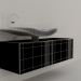 3d Washbasin with fixtures model buy - render