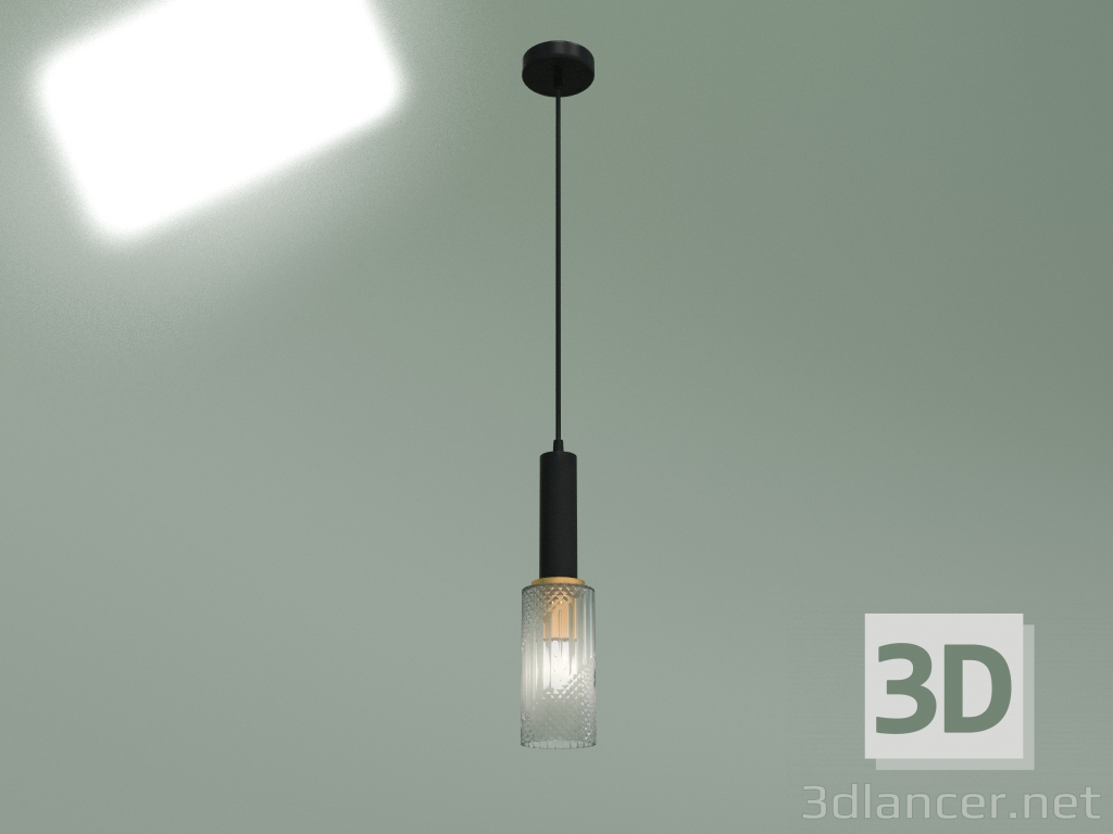 Modelo 3d Luminária pendente 50176-1 (preta) - preview